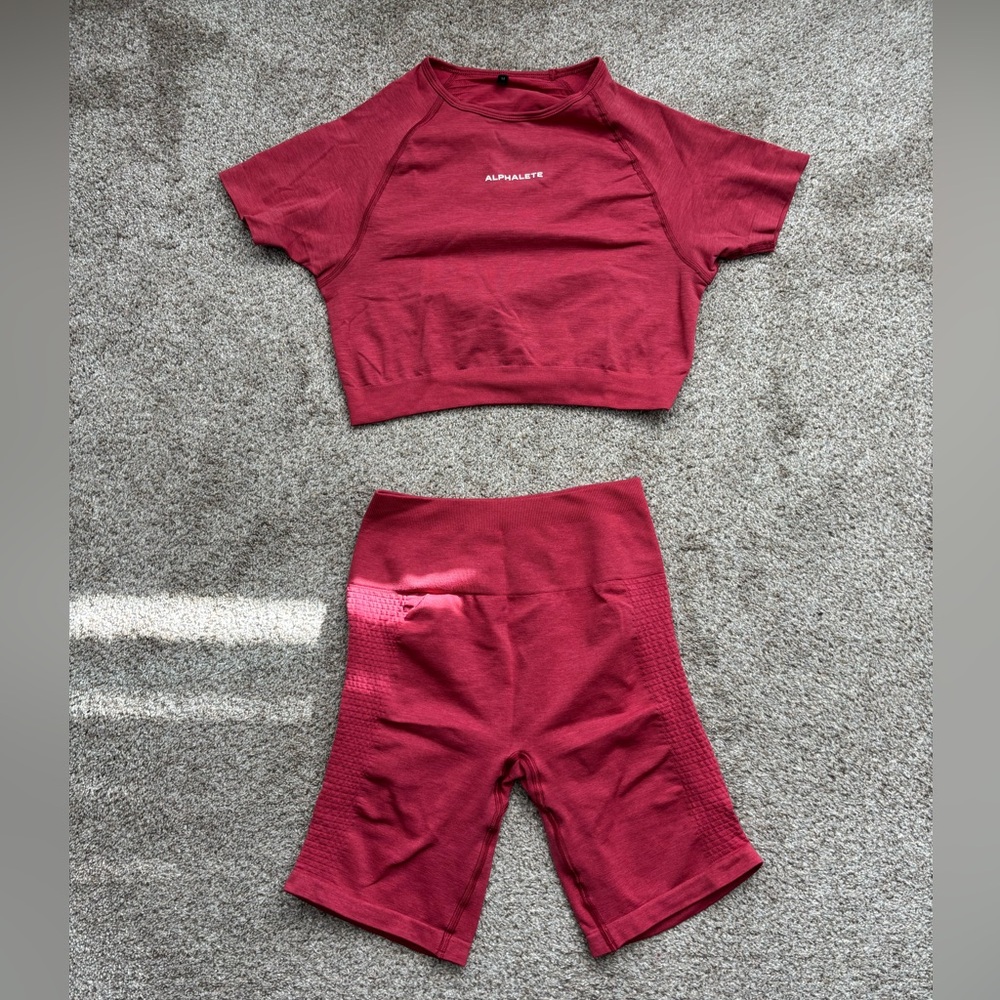 Pink Alphalete Set
